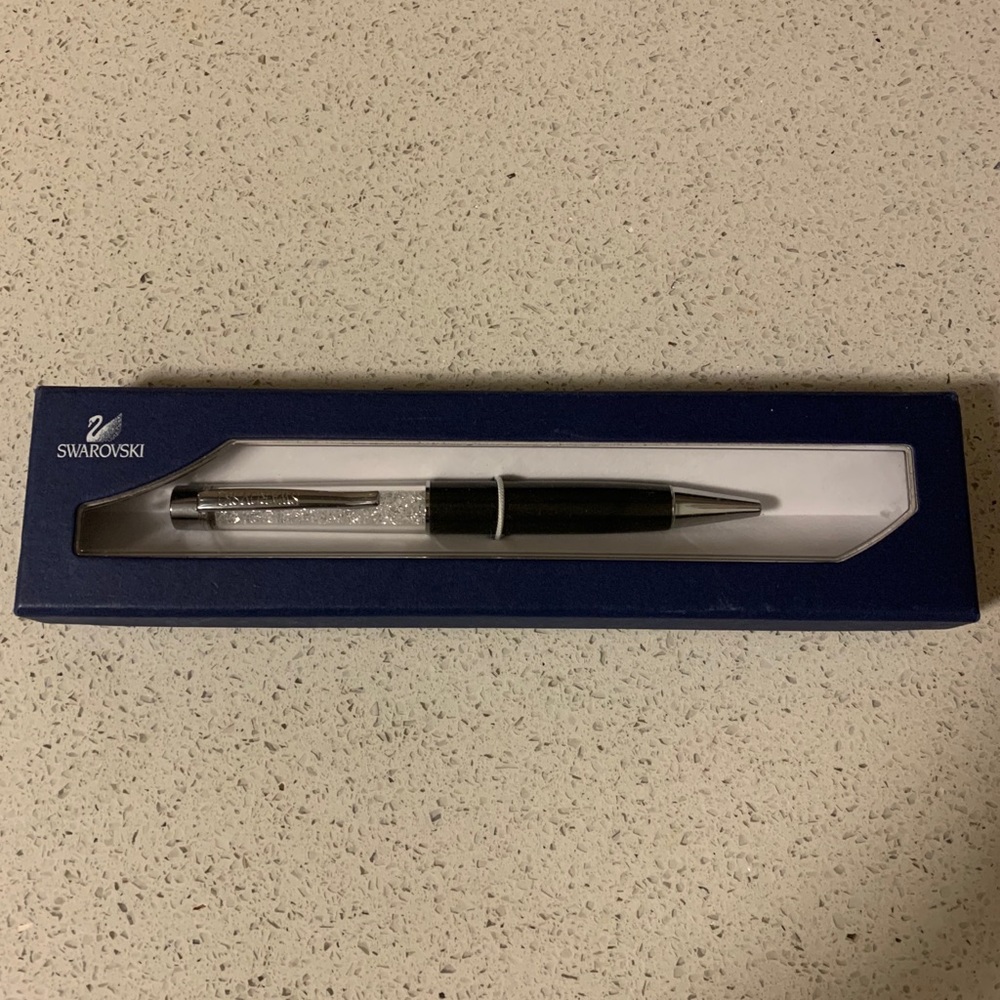Swarovski Pen (Never Used- Comes With Box)